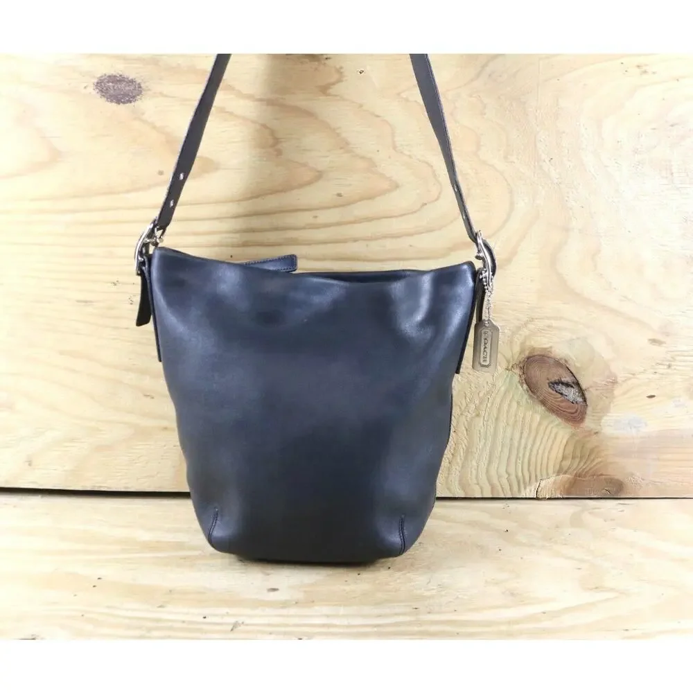 Coach Handbags Womens Black Leather Legacy Soho Vintage 9186 Bag